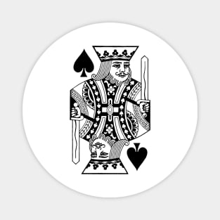 King Of Spades Magnet